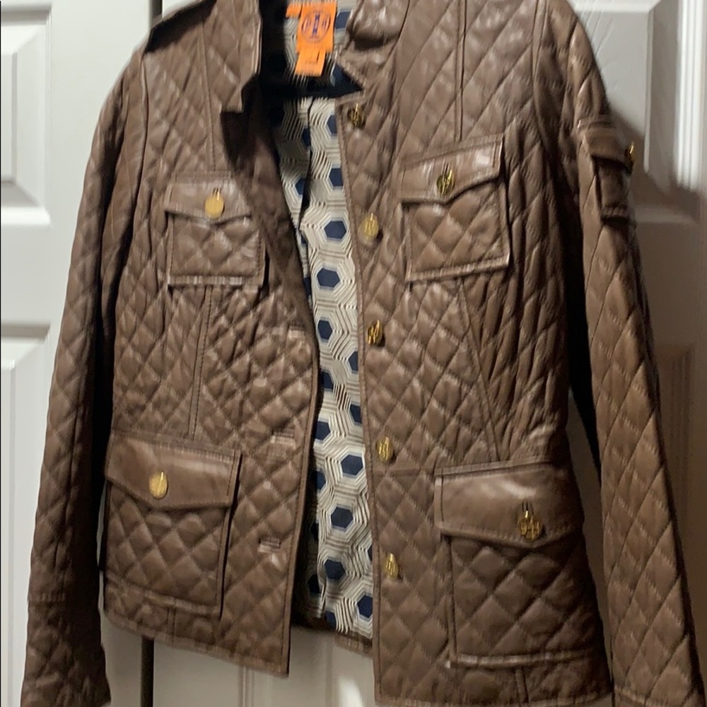 Tory Burch leather jacket